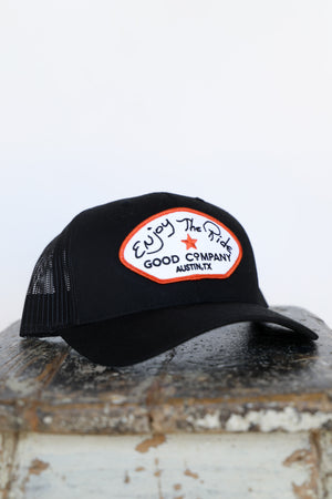 Enjoy the Ride Patch Trucker Hat