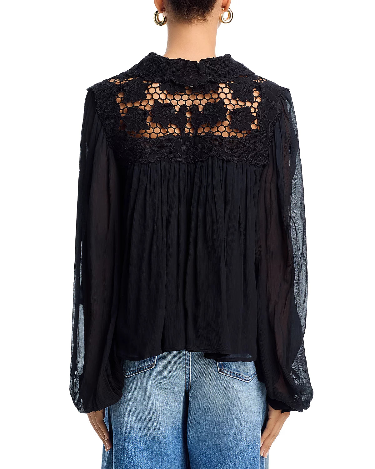 Sea NY Daphne Lace Long Sleeve