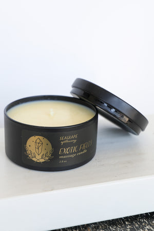 Seagrape Apothecary Exotic Fields Massage Candle