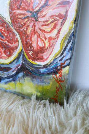 Jane Robin “Live A Fig Life” 20x20