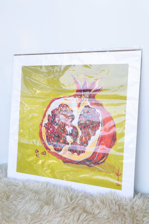 JR 24x24 "Pop of Color (Pomegranate)" Print