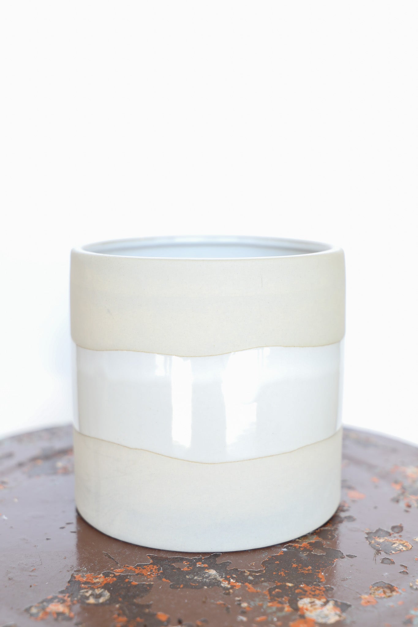 Shore Ceramic Cylinder Vase