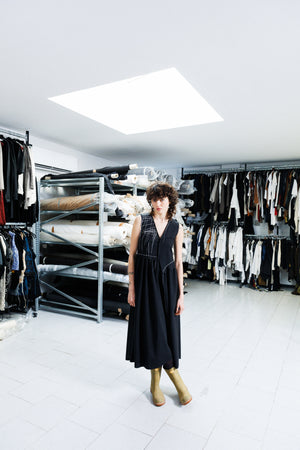 Serienumerica Fitted Dress