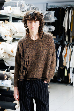 Serienumerica Boxy Pullover
