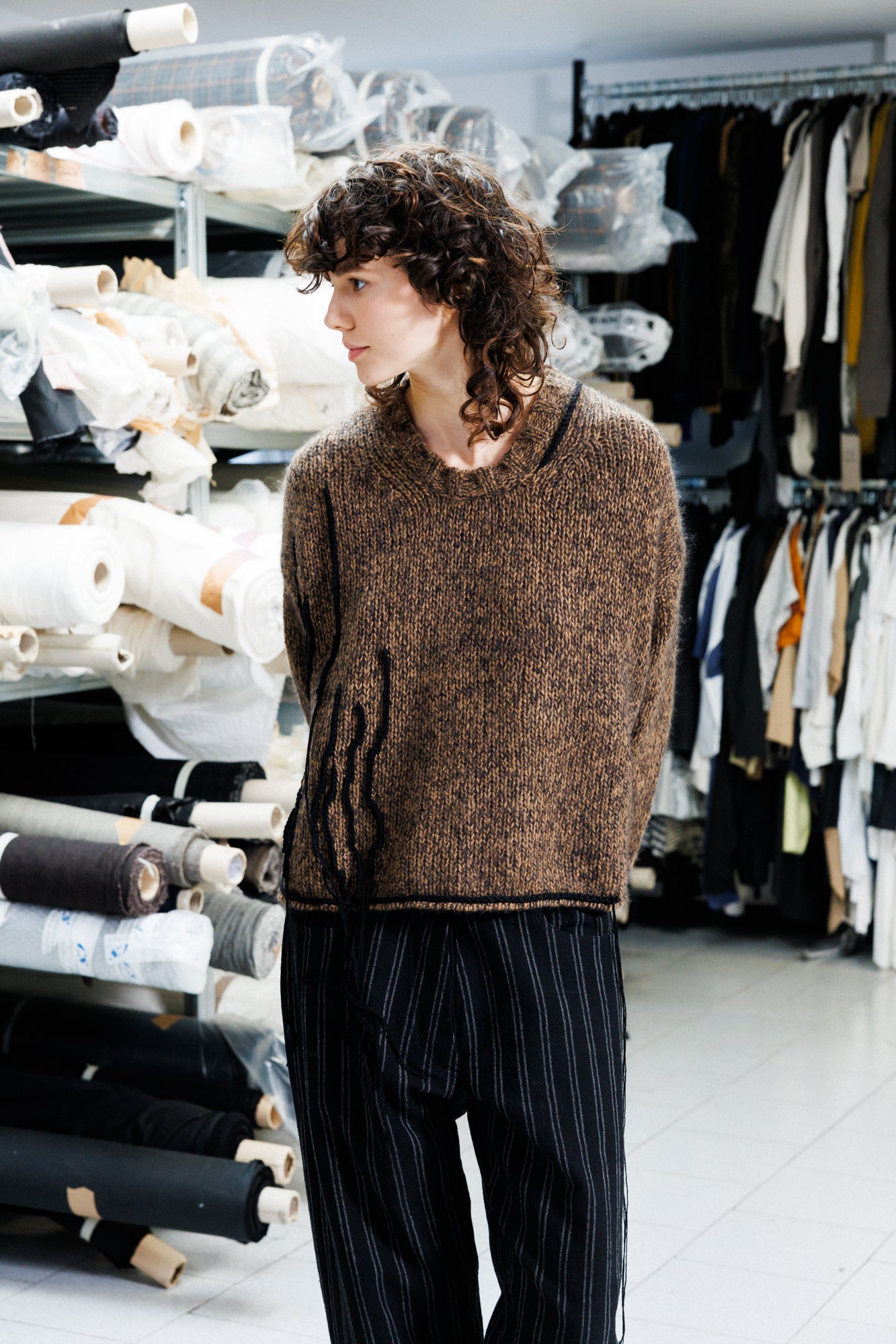 Serienumerica Boxy Pullover