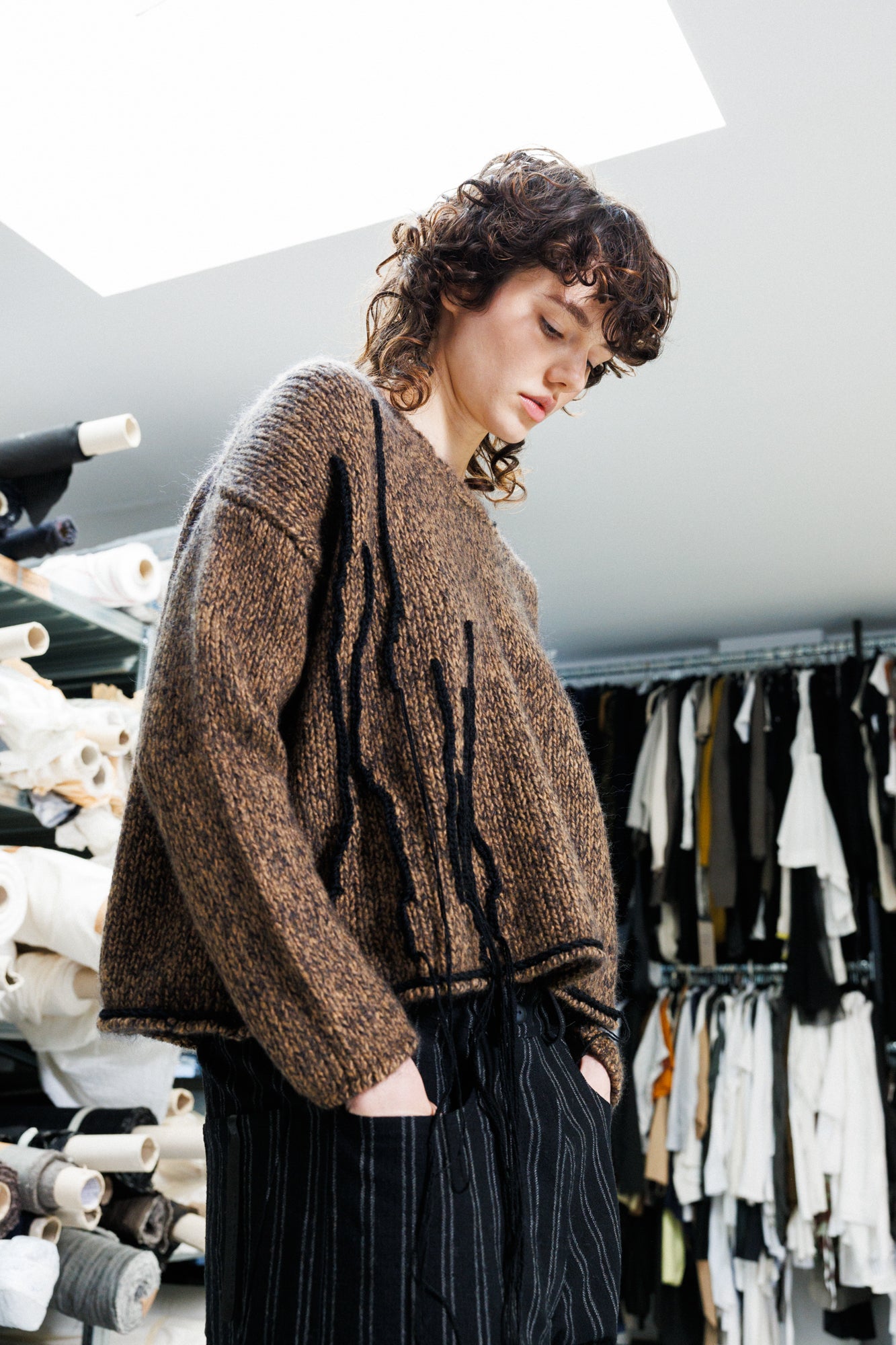 Serienumerica Boxy Pullover