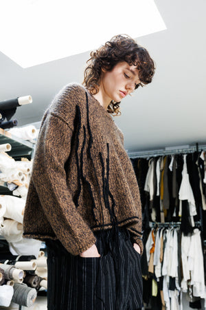 Serienumerica Boxy Pullover
