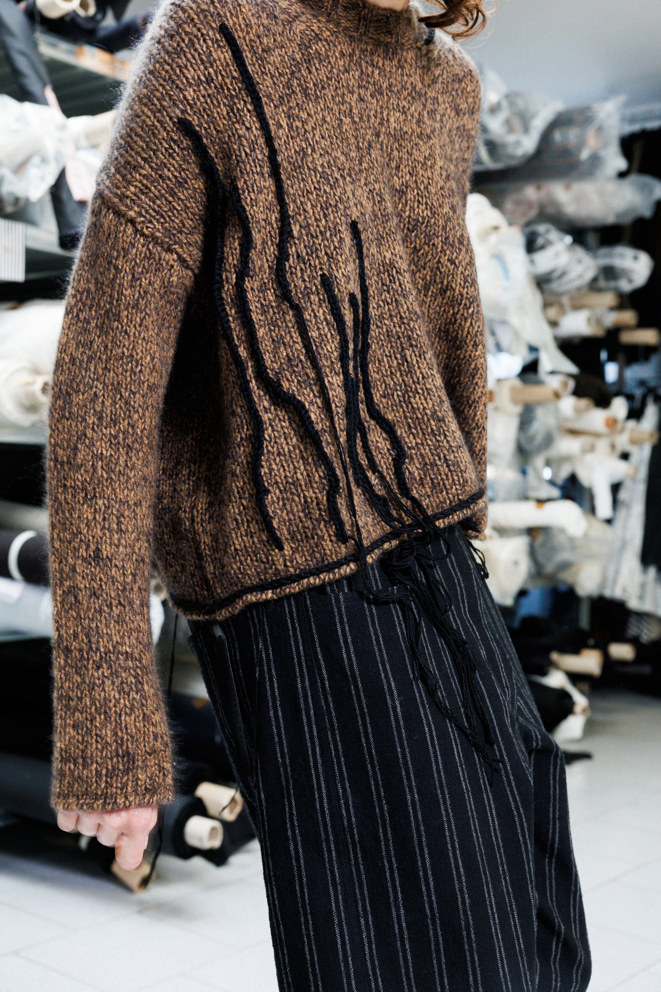 Serienumerica Boxy Pullover