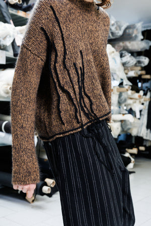 Serienumerica Boxy Pullover