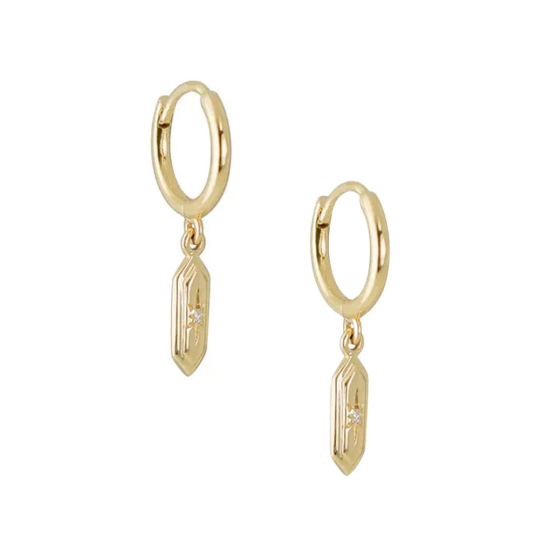 Metier Single 14k Astra Hexa Diamond Clicker