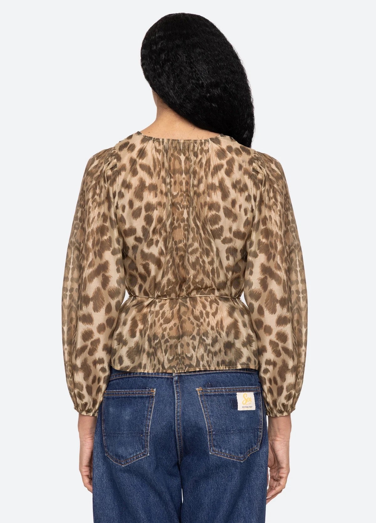 Sea NY Claude Print L/S