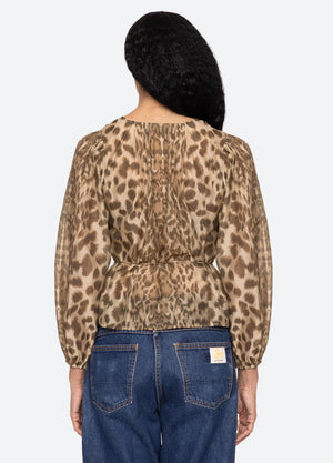 Sea NY Claude Print L/S