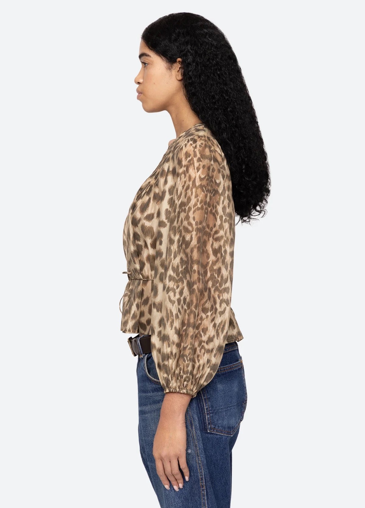 Sea NY Claude Print L/S