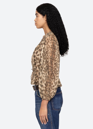Sea NY Claude Print L/S