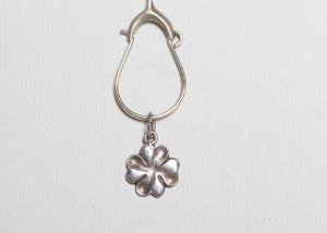 TENTHOUSANDTHINGS 22" Charm Holder , White Gold