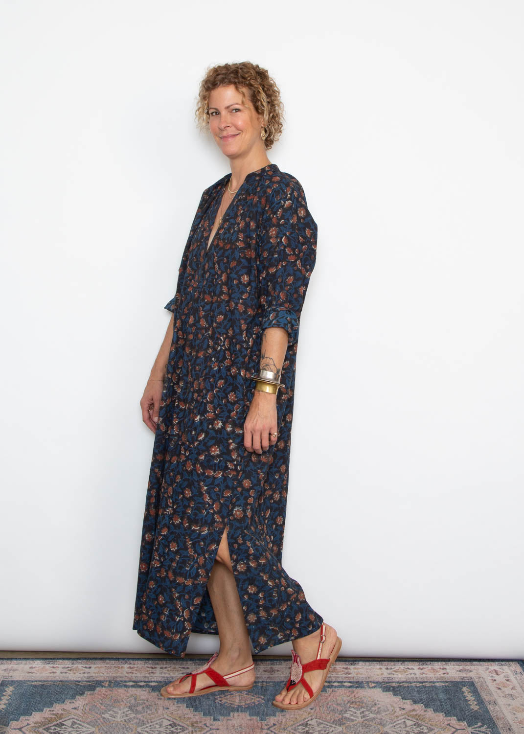 Two Floral Caftan