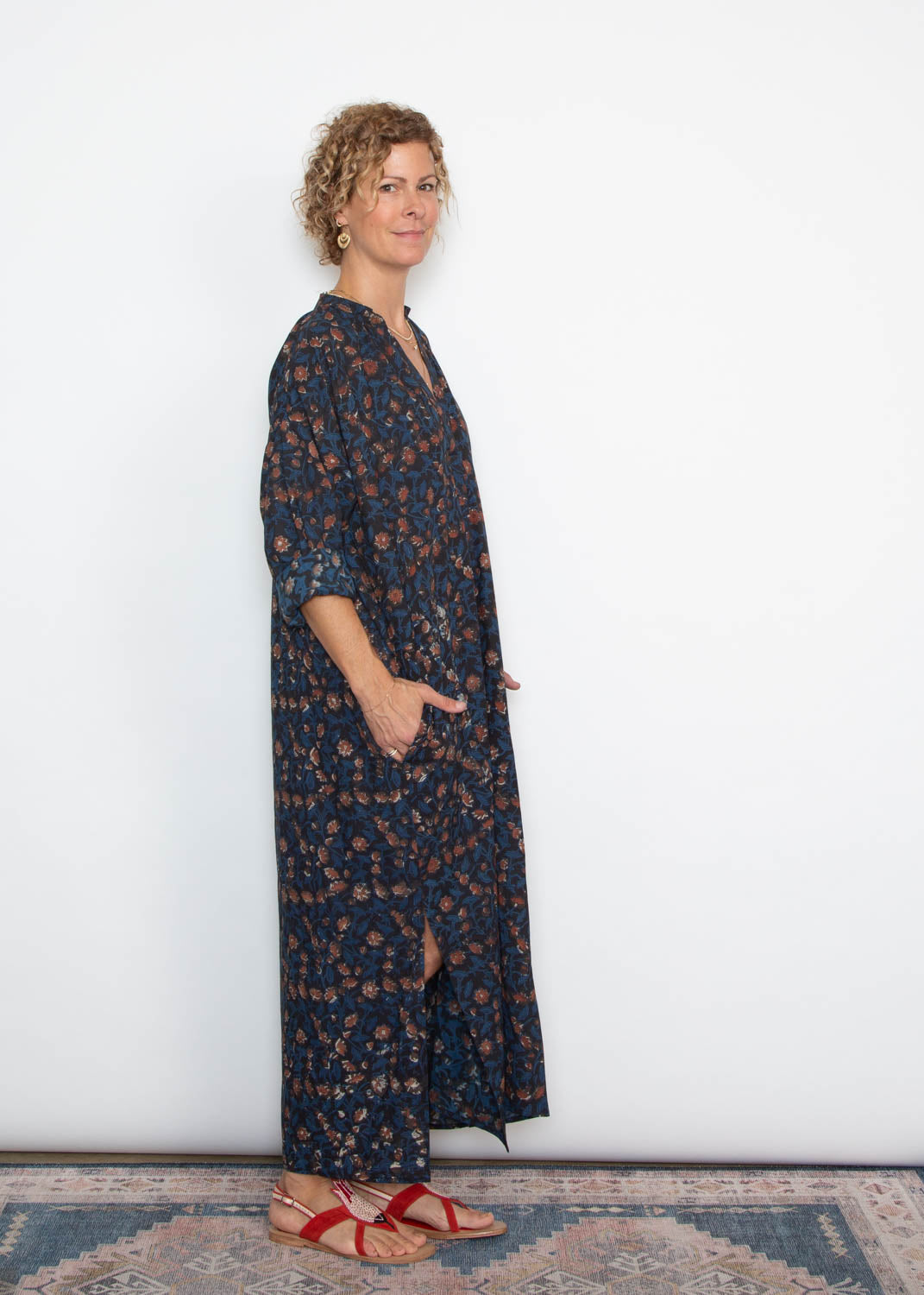 Two Floral Caftan