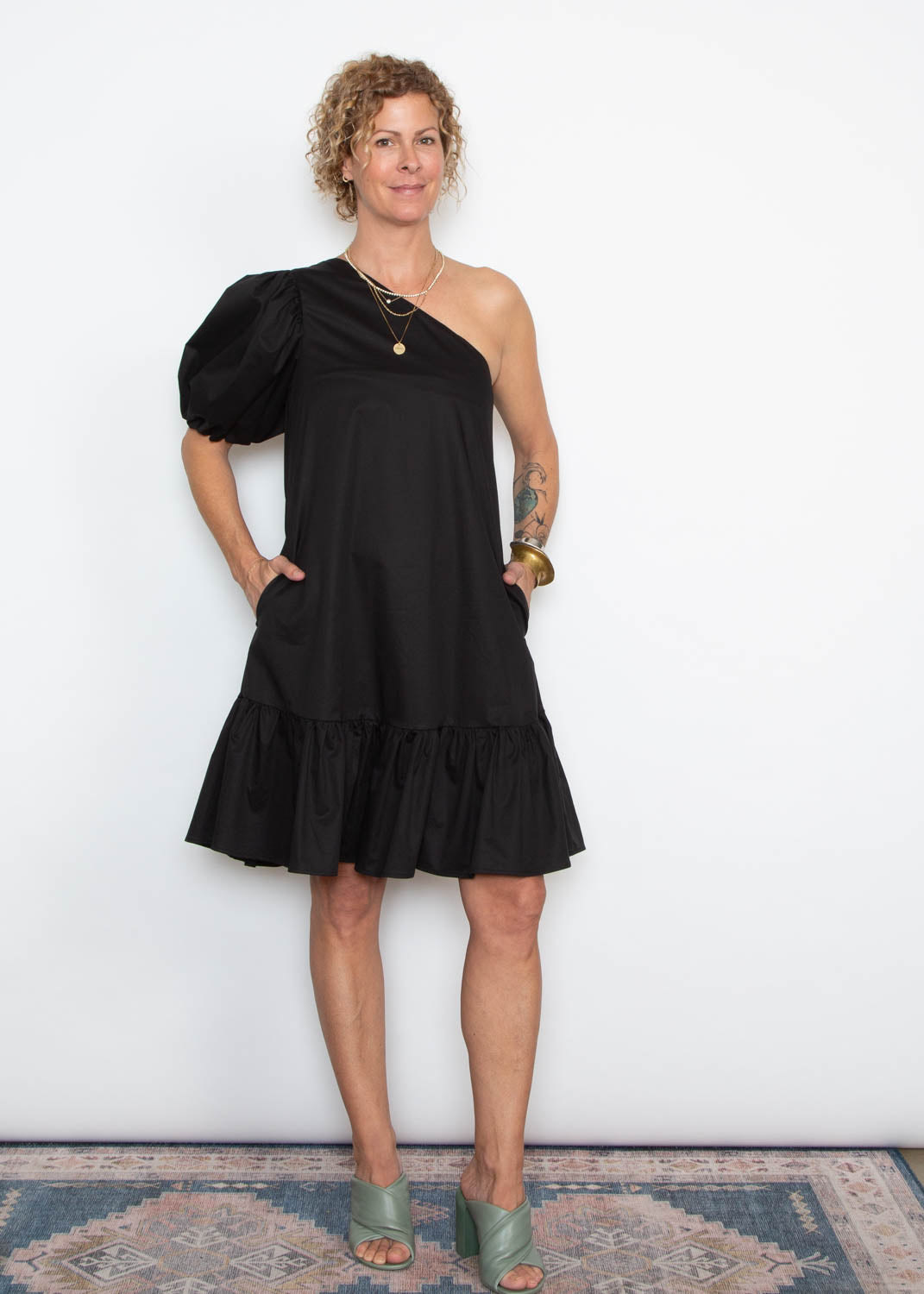 Monica Nera Telma Mini Dress