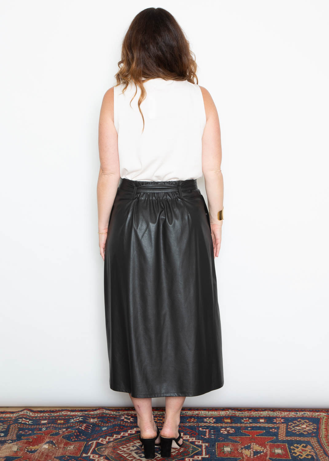 Brochu Walker Teagan Vegan Leather Skirt