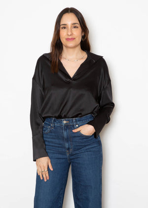 Monica Nera Grace Silk Shirt