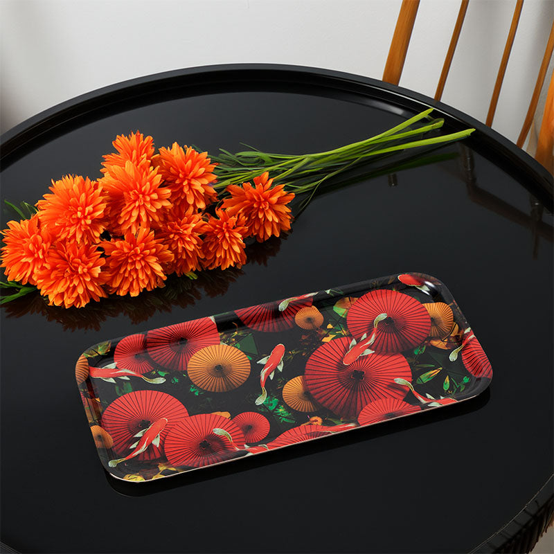 Gangzai Kujaku Koi Tray
