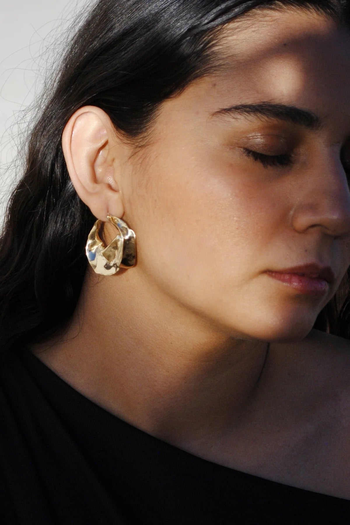 Ariana Boussard-Reifel (C25) Georgia Earrings - Brass