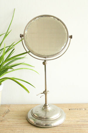 Vintage Chrome Wishbone Mirror