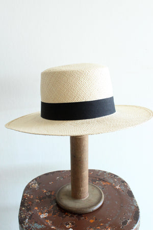 Classic Cordovan Hat Black Ribbon