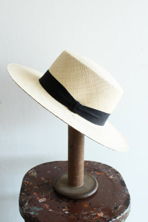 Classic Cordovan Hat Black Ribbon