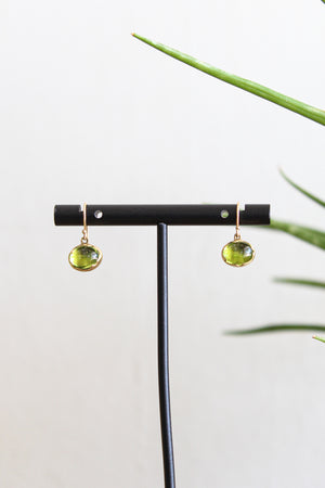 Annette Ferdinandsen 18k Peridot Eggs