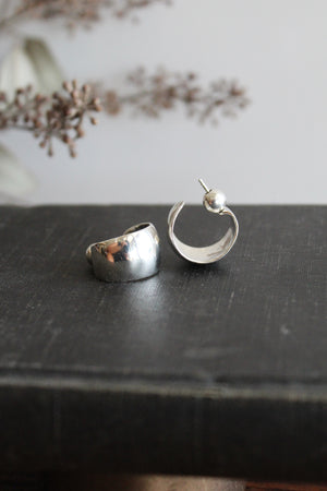 Fay Andrada Koko XS Hoops Silver