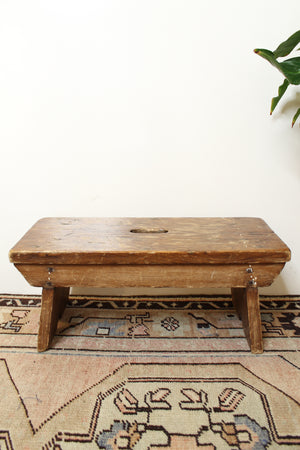 Vintage Wood Stool