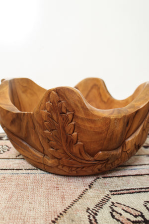 Selamat Acanthus Bowl - Natural (Sml)