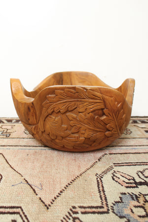 Selamat Acanthus Bowl - Natural (Sml)