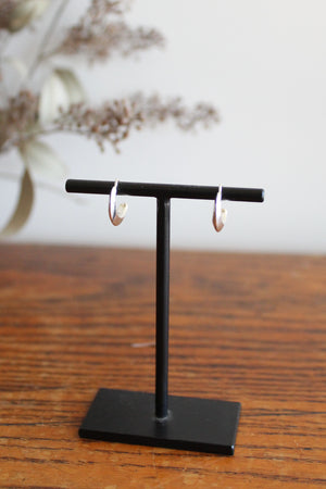 Fay Andrada Seika Petite Hoops Silver