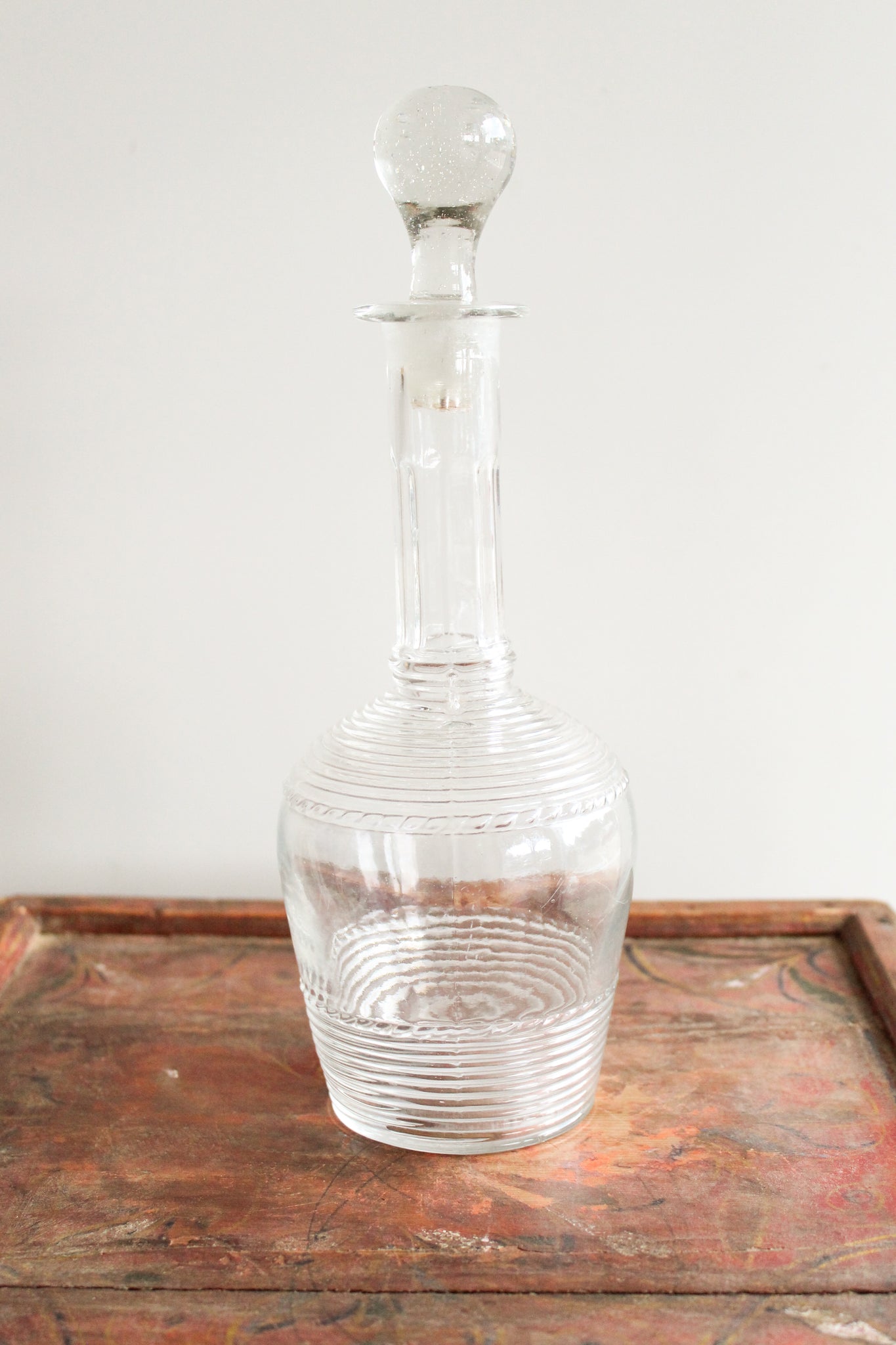 50% Off - Vintage 1970s Glass Decanter