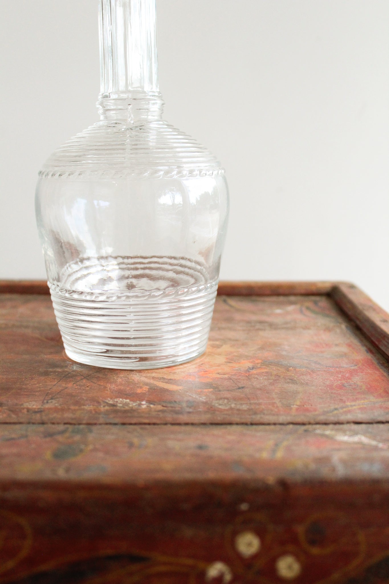 50% Off - Vintage 1970s Glass Decanter