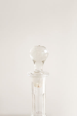 50% Off - Vintage 1970s Glass Decanter
