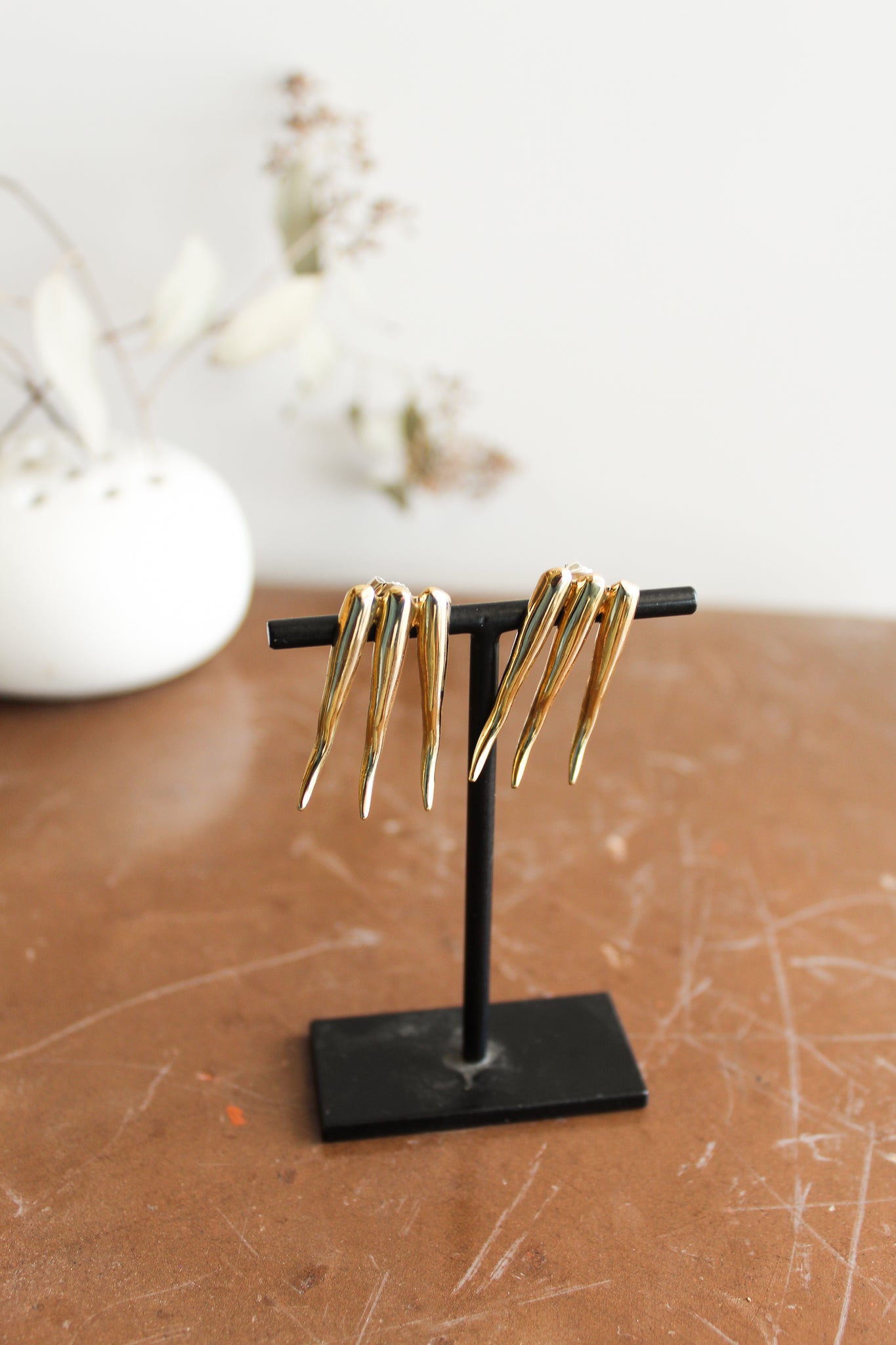 Ariana Boussard-Reifel Dev Earrings Brass