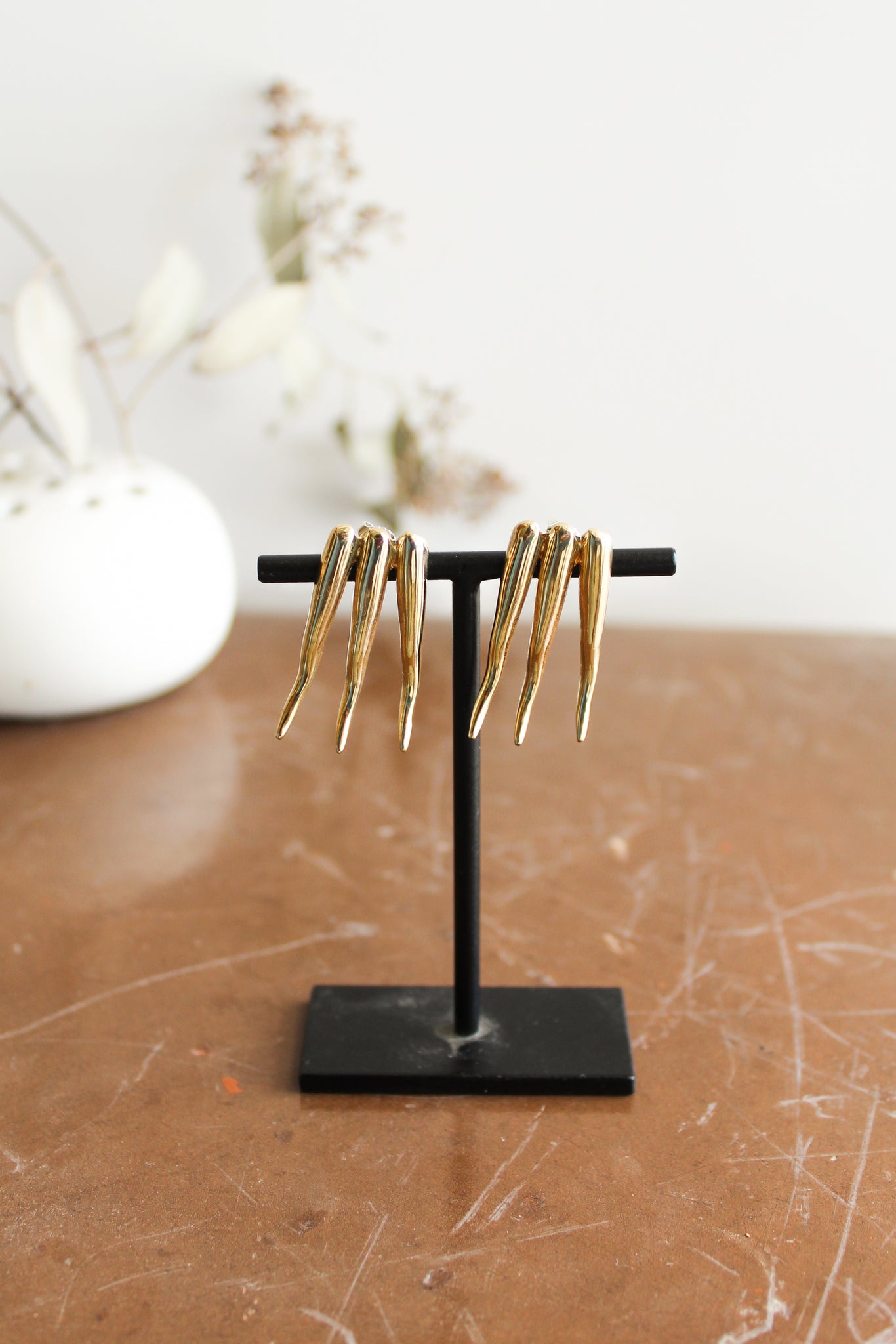 Ariana Boussard-Reifel Dev Earrings Brass
