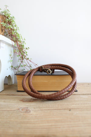 Volta Upcycled Leather Strap