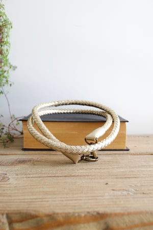 Volta Upcycled Leather Strap