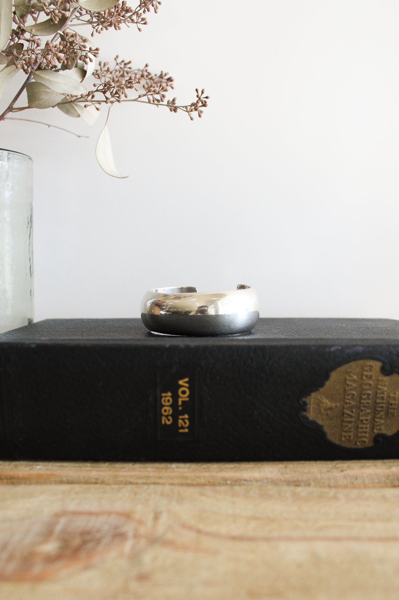 Vintage Modernist Thick SS Cuff