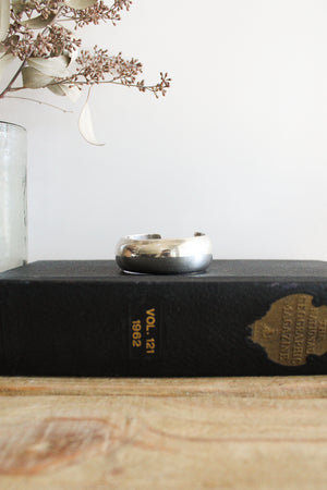 Vintage Modernist Thick SS Cuff