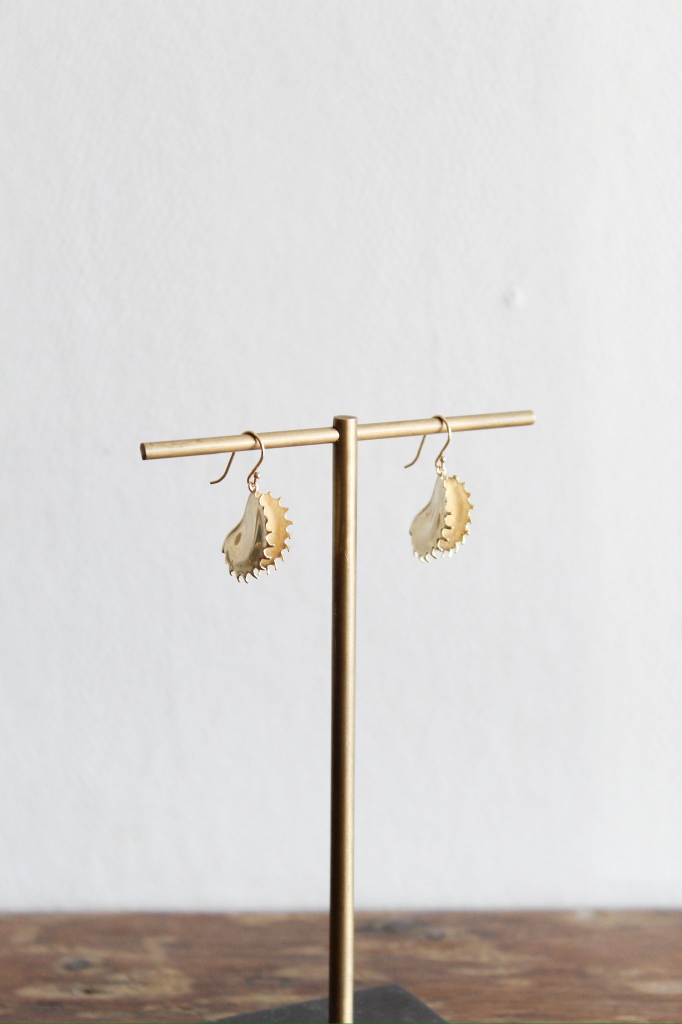 Annette Ferdinandsen 14k Venus Fly Trap Earrings
