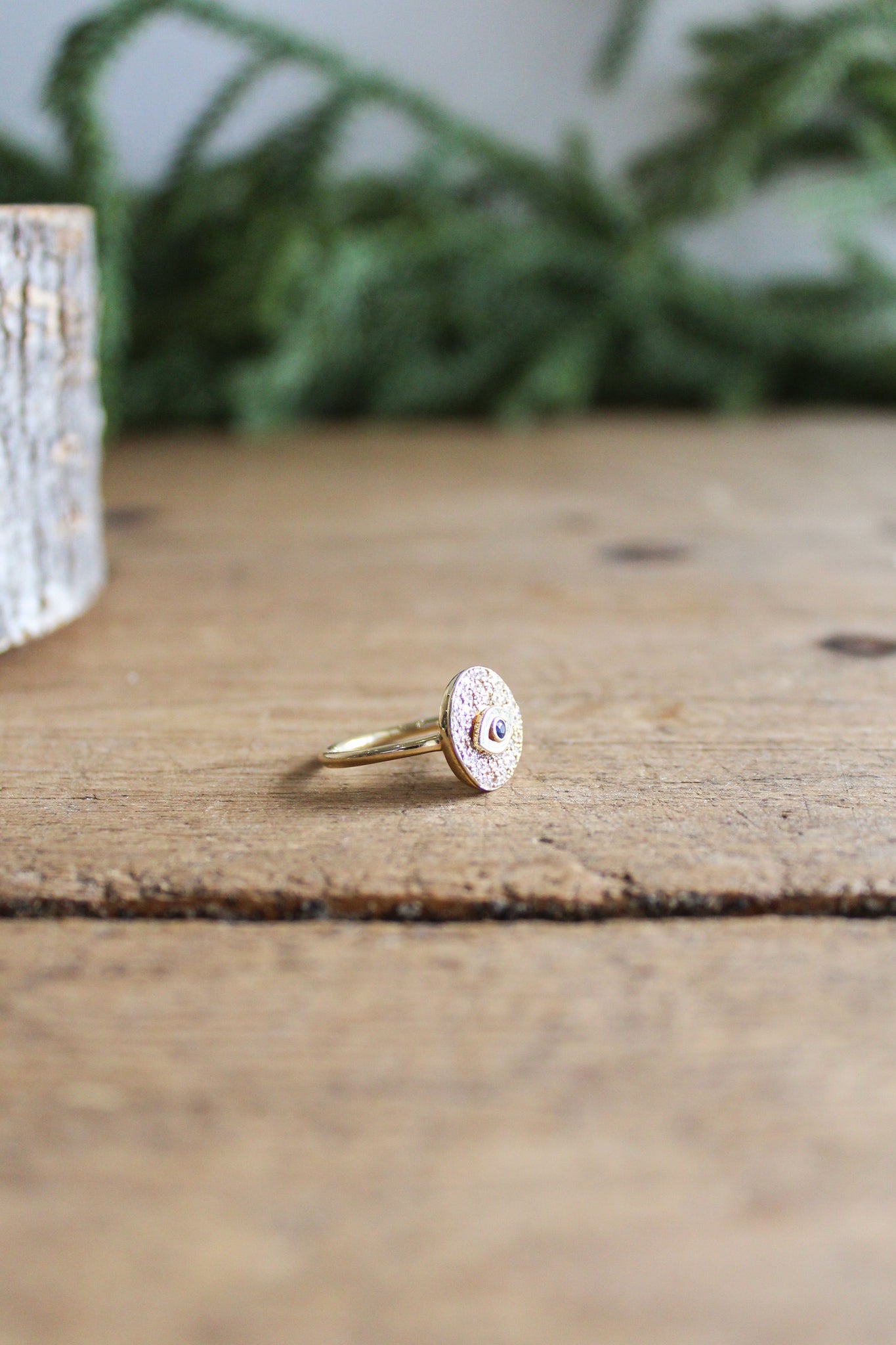 NOUSH Coexist Evil Eye Ring