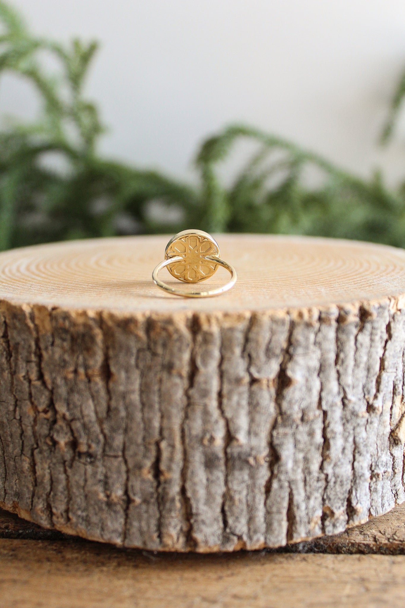 NOUSH Coexist Moon Ring