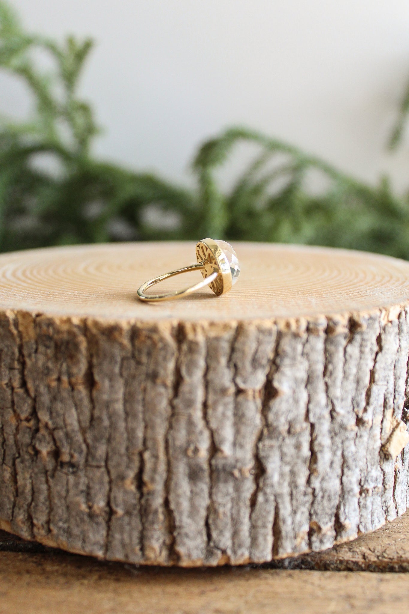 NOUSH Coexist Moon Ring