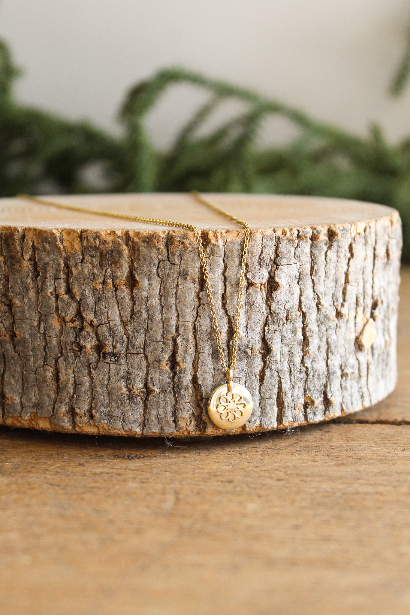 NOUSH Coexist Moon Necklace