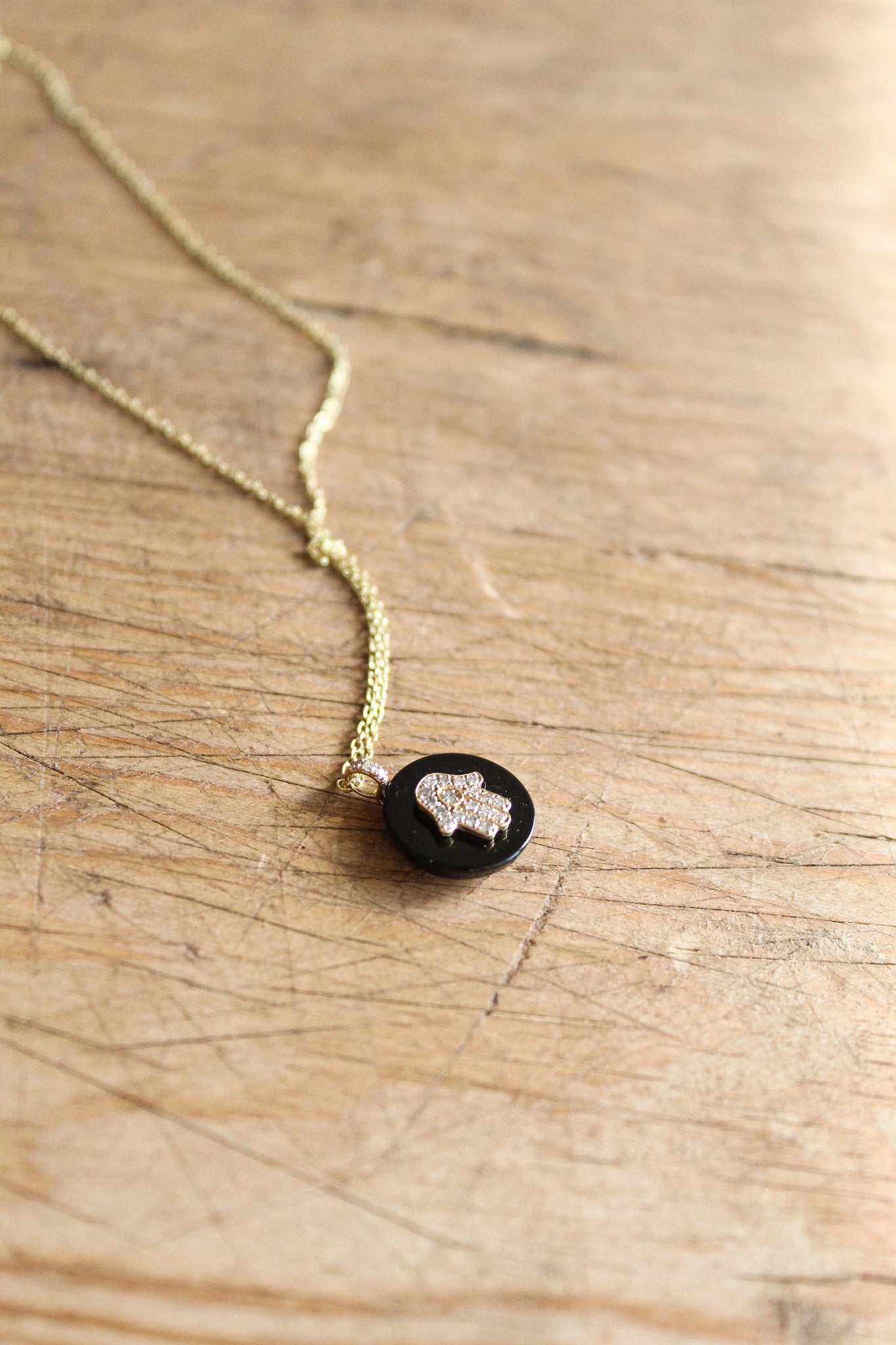 NOUSH Coexist Hamsa Necklace